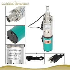 58Psi 12V Solar Submersible Water Pump 200w Stainless Steel Deep Well