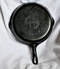 Griswold Cast Iron 10-inch Skillet #8 ca. 1925, large logo, ready to cook