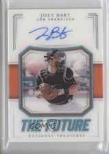 2020 Panini National Treasures The Future 17/25 Joey Bart #TF-JB Auto 13u1