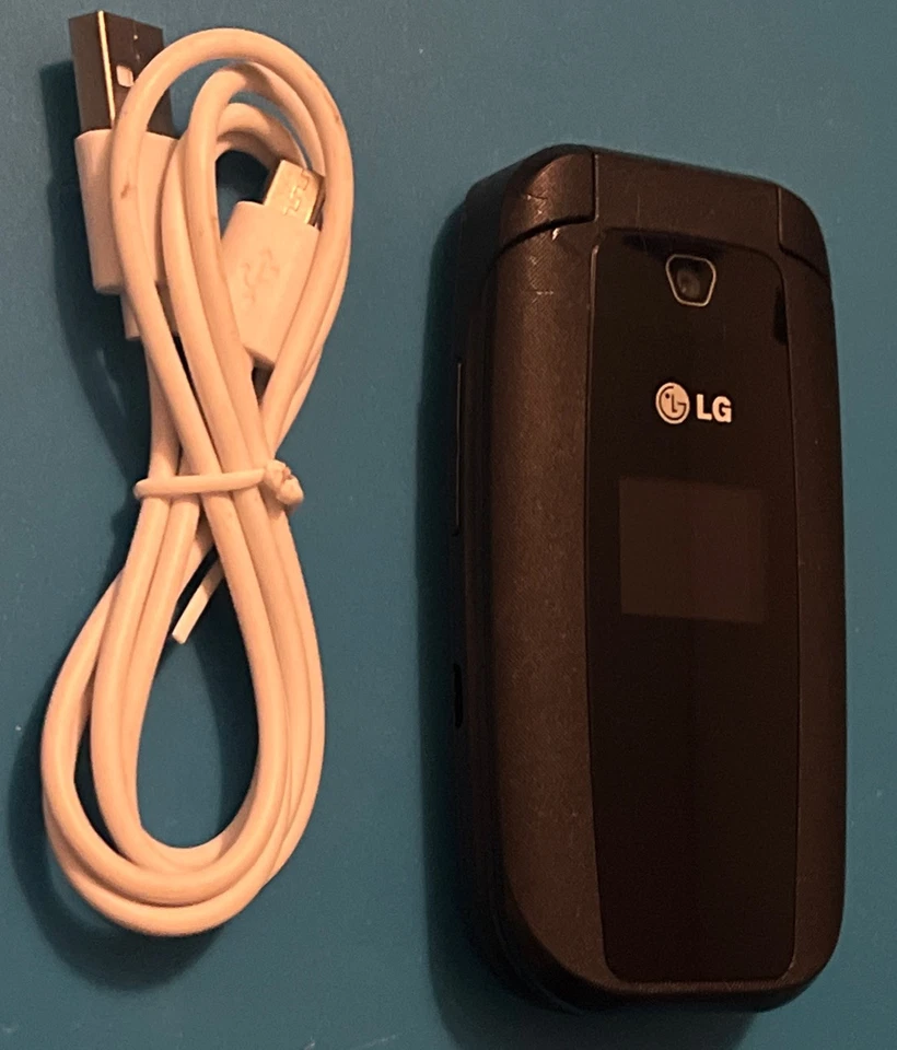 Teléfono celular LG 440G - 440 GB - negro (TracFone) prepago GSM cámara básica abatible Foto 4 de 4