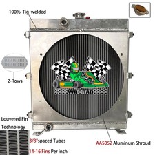 Oe#1909172107 1g99272060 Radiator For Kubota Tractor Power Unit Models Aluminum