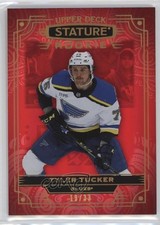 2022 Upper Deck Stature Rookies Photo Variant Red 19/33 Tyler Tucker #146 0wx2