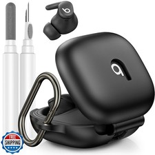 LDSXAY Compatible with Beats Powerbeats Fit Case Cover, Soft Sili