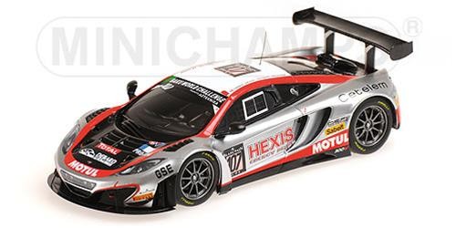 1:43 Minichamps Mclaren Mp4-12C Gt3 Hexis Racing Cazenave 24H Spa 2013 437131397-image