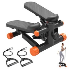 Mini Stair Stepper with Resistance Bands, Hyd...