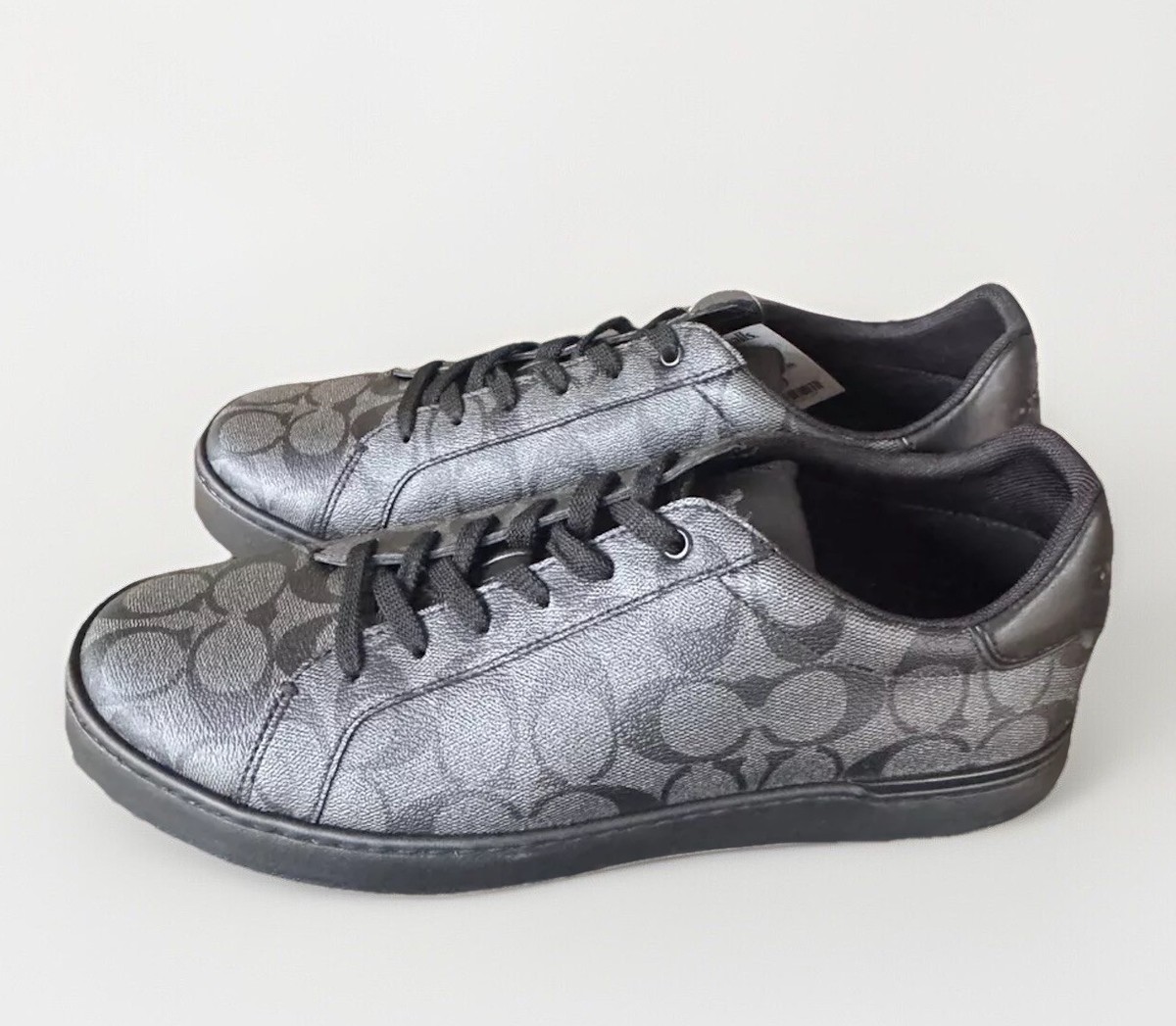 Coach Cromwell Mens Dress Shoes Italian Leather High Top Chukka 10