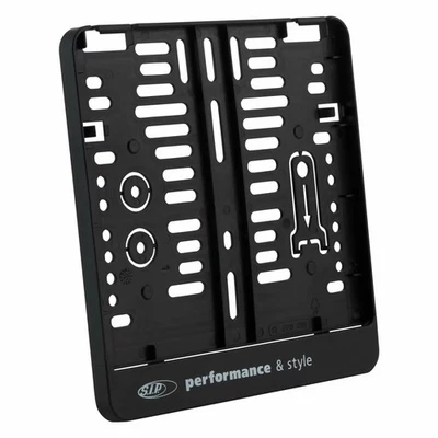 Portatarga SIP Placa Alemana 220x200 Negro Para Kymco Dink 150 1997-2004 - Imagen 1 de 4