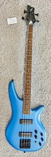 Jackson X Series Spectra Bass SBX IV, Laurel Fingerboard, Matte Blue Frost