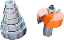 CMT 835.502.11 Rabbeting Set, 1/2-Inch Shank, 3/4" Cutting Length