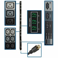 TRIPP LITE PDU3MV6L2130A PDU 3-Phase Metered 208V