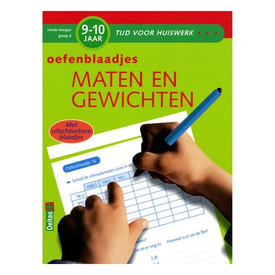 Deltas Übungsblattgrößen und -gewichte