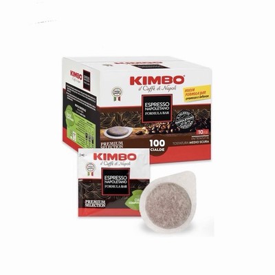 Kimbo Napoli ESE pods (100 Count) Espresso Coffee Pods 10/13 Intensity