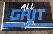 Detroit Lions Football fans 3x5 ft All Grit F...