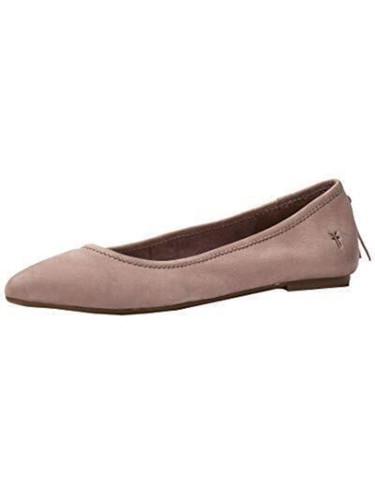 FRYE Womens Purple Padded Regina Pointed Toe Slip On Leather Ballet Flats 9 M - Picture 2 of 3
