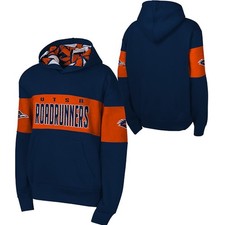 GEN 2 Youth UTSA Roadrunners Texas Hoodie Sweatshirt Medium Navy Blue Orange NWT