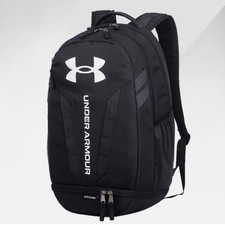 Under Armour Hustle 5.0 Backpack 29L School Book Bag Waterproof Sturdy Daypack