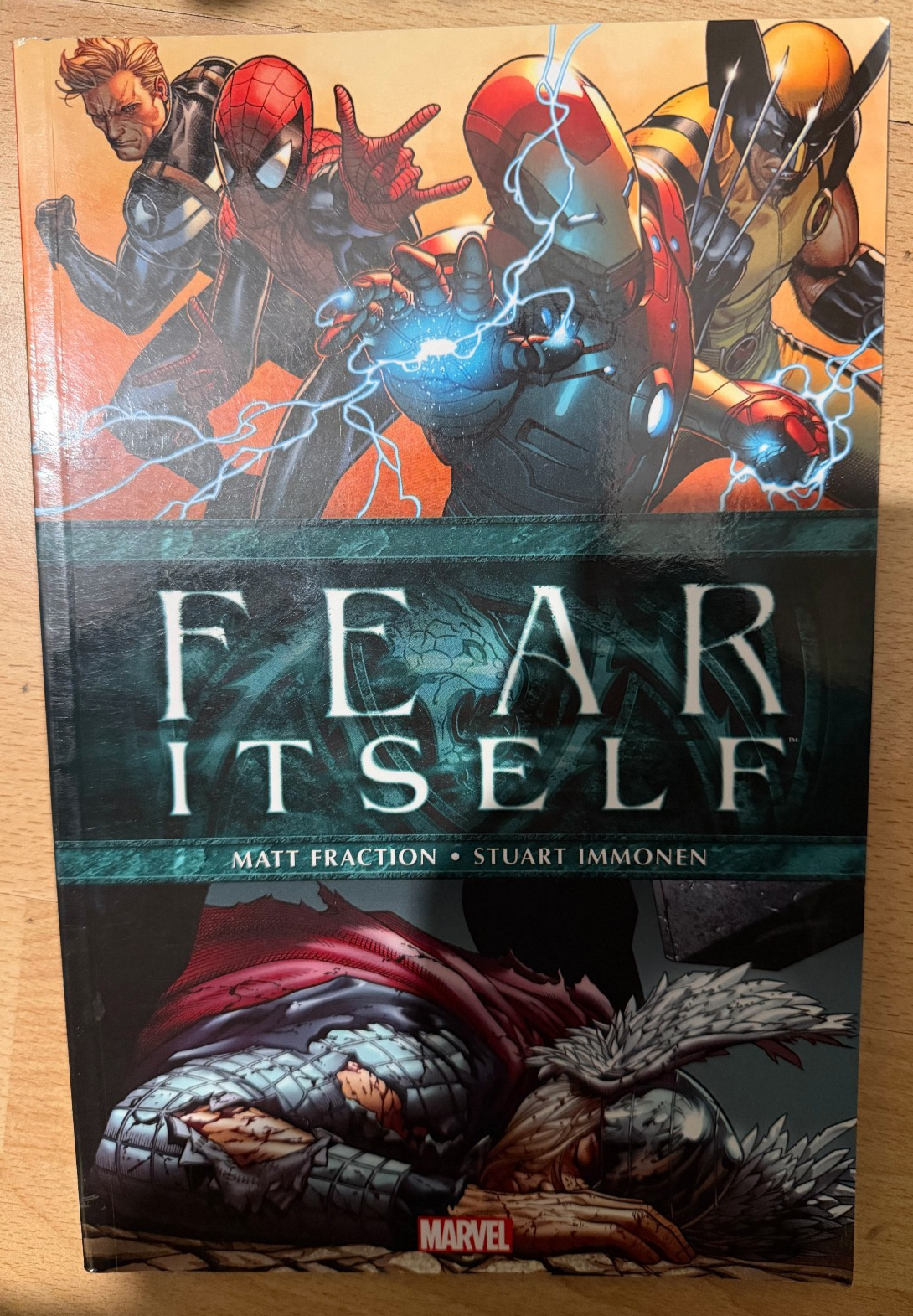 Fear Itself Paperback TPB Graphic Novel Marvel Comics Fraction Immomen