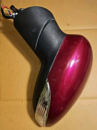 08-12 FORD FIESTA MK7 WING MIRROR PASSANGERSIDE LEFT IN CHERRY COLOUR SEE👇