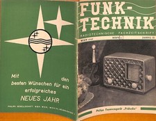 Funktechnik Radiotechnische Fachzeitschrift 1 1949 Präludio Radio Technik