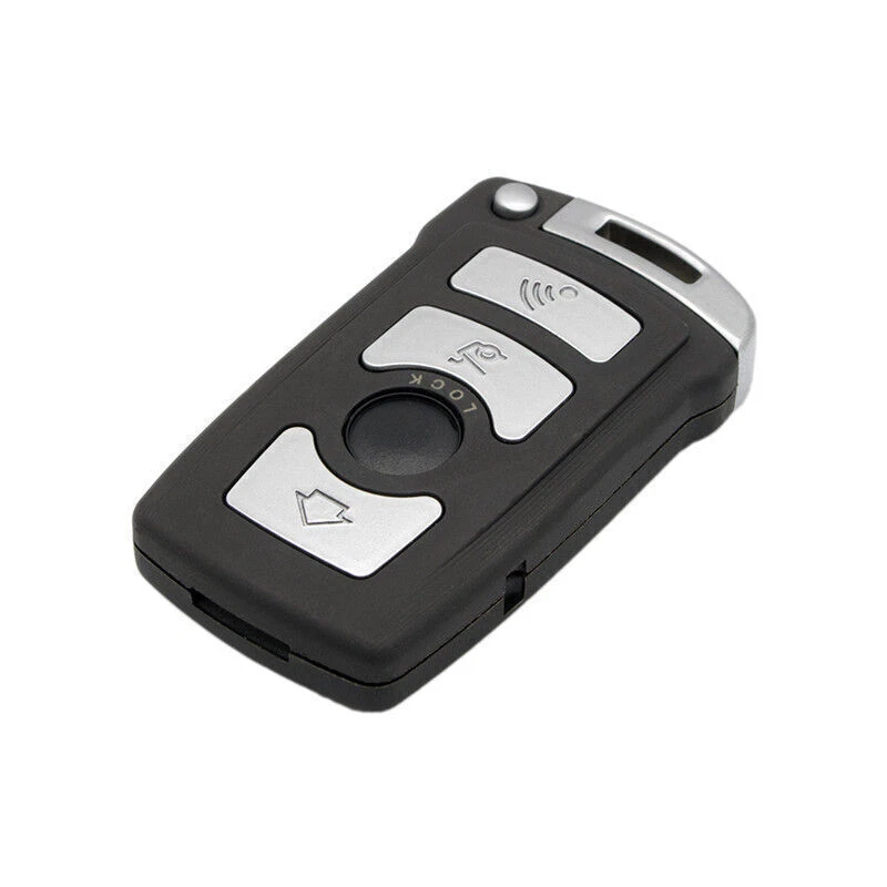 3 Buttons Keyless Entry Remote Folding Key Fob Shell For BMW E65 E66 E67 2002-08 - Image 4 of 4