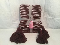 West Elm Burgundy Dash Stitch Throw West Elm Burgundy Dash Stitch Throw