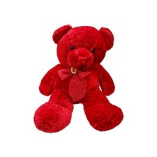 Dan Dee Teddy Bear Plush Stuffed Animal Red Valentines Day 21" READ