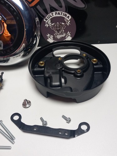 Harley Davidson Softail Deluxe 107 M8 Complete Air Cleaner Filter 18-22 - Picture 5 of 10