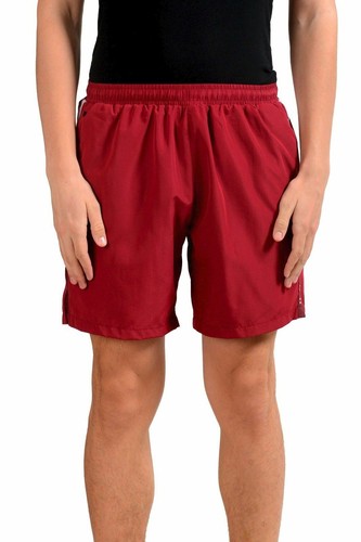 Burgundy Swim Board Shorts 