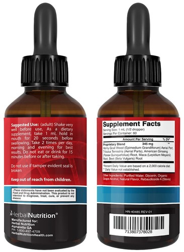 Bodybuilding Supplement Muscle Force Extreme 2 Bottle Pack 345mg Growth Formula