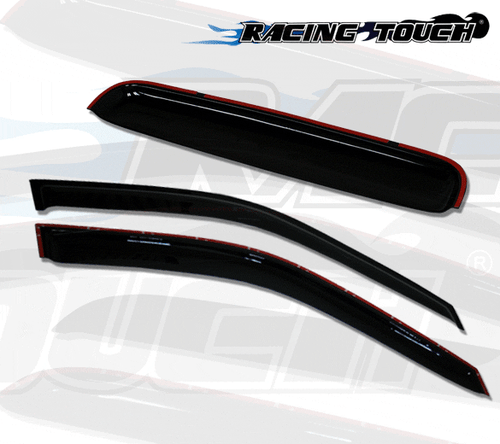 Sun roof & Window Visor Wind Guard Out-Channel 3pcs 1988-1991 Hond CRX 2 Dr - Picture 1 of 6