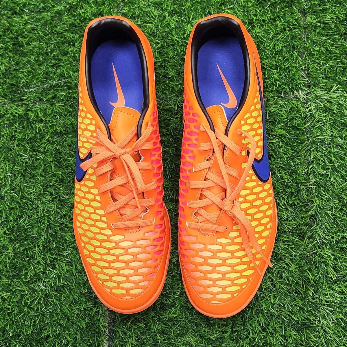 Orange Magista Opus On Feet Nike Magista Onda Indoor Men's Soccer