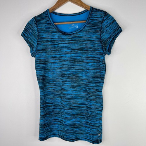 XERSION Women Blue Short Sleeve 
