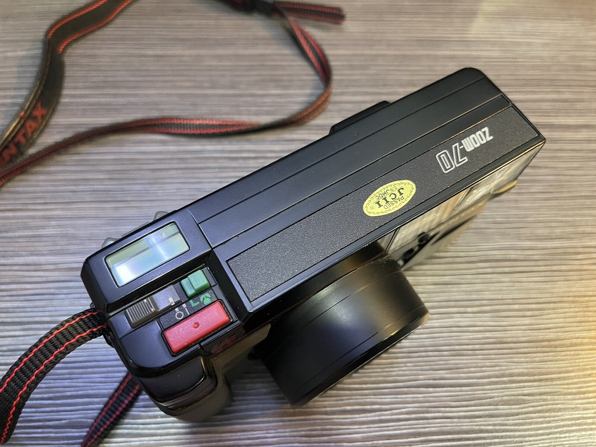 中古　PENTAXzoom70DATE 中古 PENTAXzoom70DATE Vintage Pentax Zoom 70 Black AF Built-In