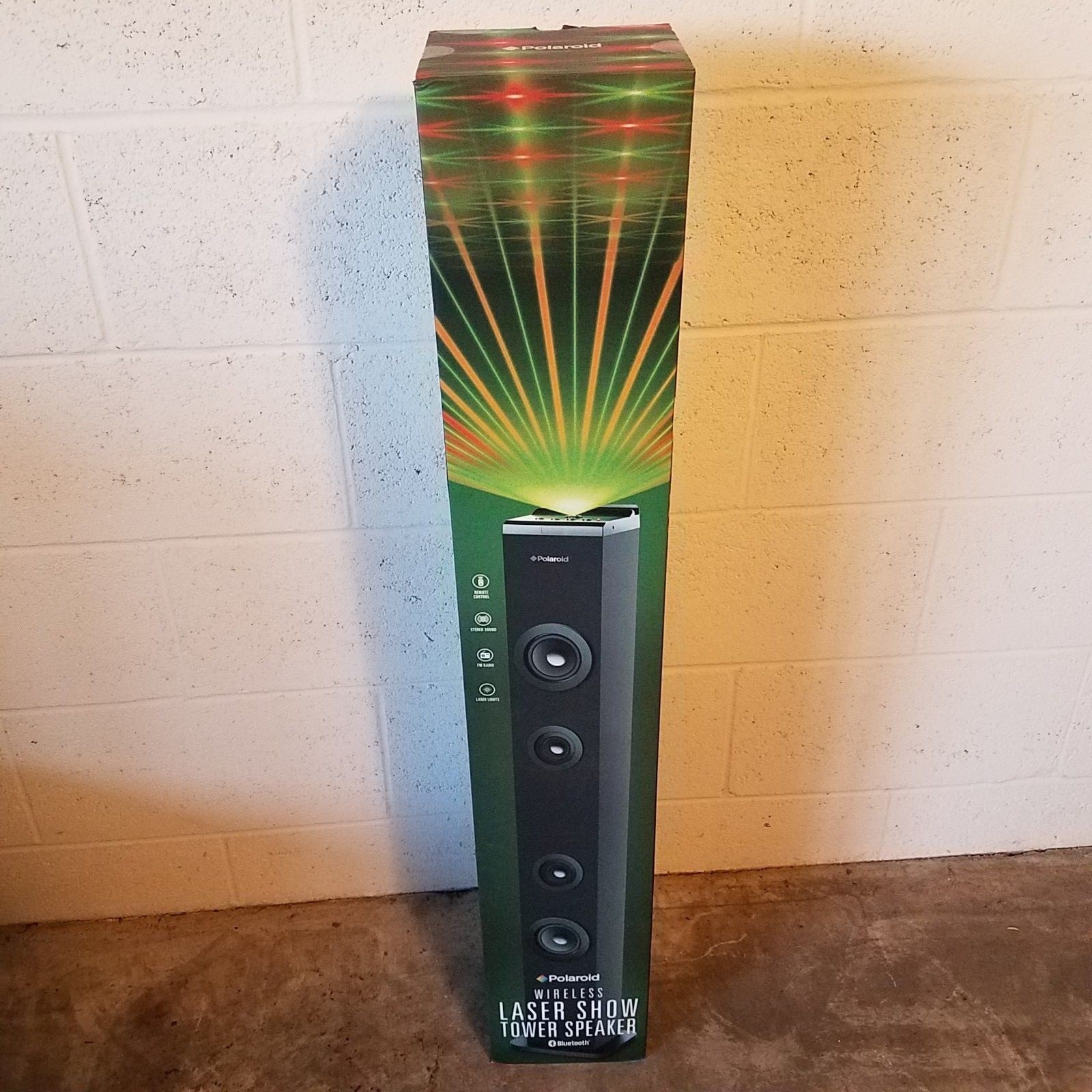 wireless laser show tower speaker