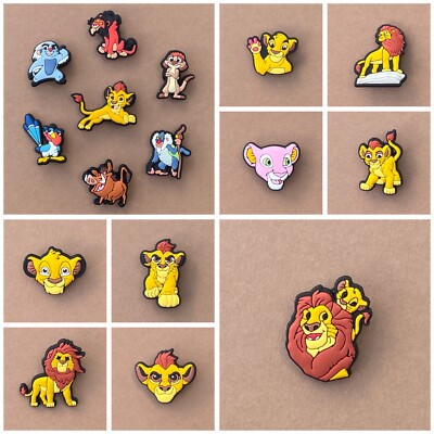 7 x Schuhstecker/Shoe Charms/Set für KÖNIG DER LÖWEN* Fans/AFFE/WARZENSCHWEIN