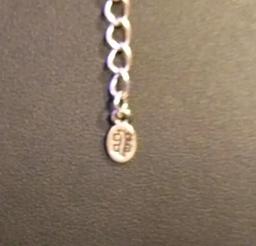 Collar babero de boda irlandés nupcial medieval celta cristal rosa plata y rosa 'H' S002 Foto 4 de 4