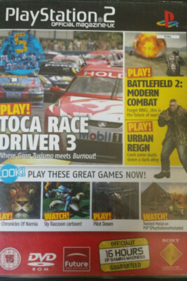 Toca Race Demo Official UK Playstation 2 Mag (Disc 68) PS2 Tested FREE FAST POST