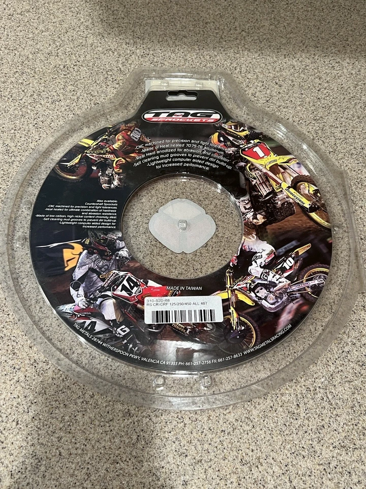 Piñón trasero 48T TAG Metals Honda CR CRF 125 250 450 CRF450R CR250R CR125R Foto 4 de 4