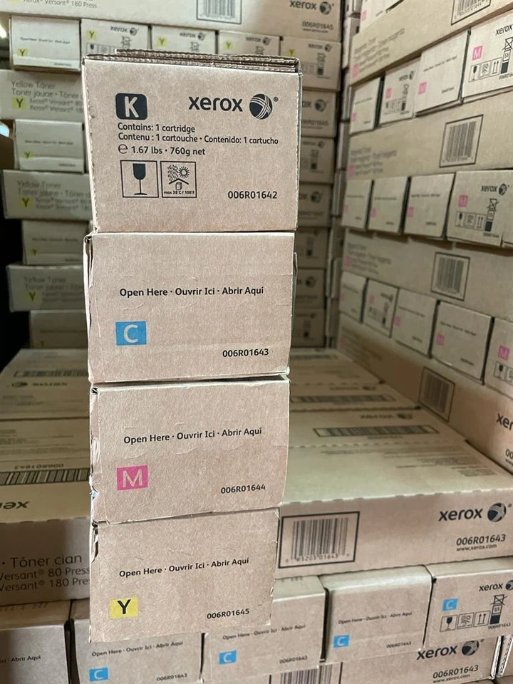 Xerox Genuine Versant 80 180 280 Toner 006R01642 006R01643 006R01644 006R01645 - Image 4 of 4