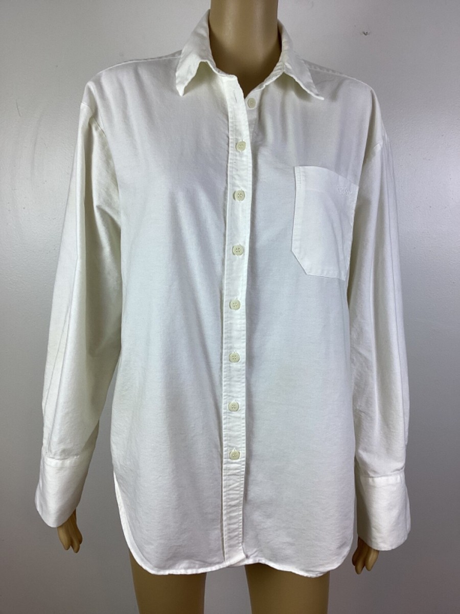 トップス djerf avenue Breezy Shirt Blue Stripe - Blue stripe | Djerf Avenue