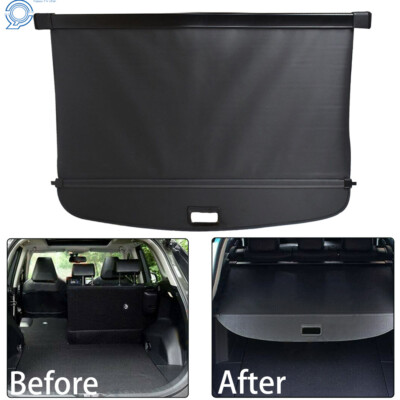 Trunk Shade For Toyota Prius 2016-2020 Luggage Cargo Cover Shield Security Black