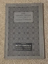 Vintage Theatre Script Golden Gulch Walter Baker Publishers 19th century