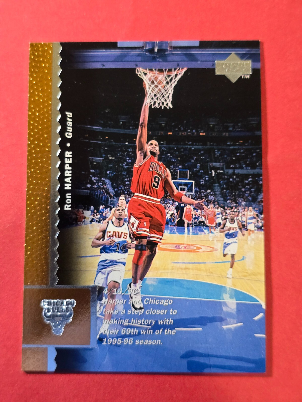 1996-97 Upper Deck #15 Ron Harper, cd1
