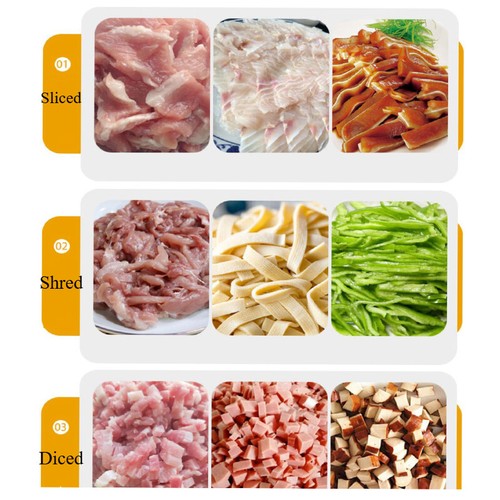 Nueva cortadora de carne comercial eléctrica de acero inoxidable 850 W - Imagen 7 de 14