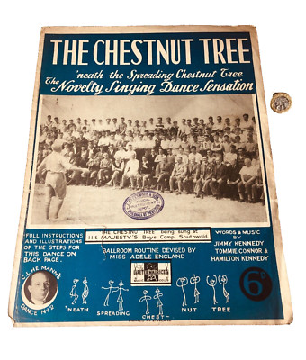Noten Der Kastanienbaum Vintage ra