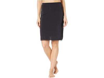 Natori 253349 Women's Black Benefit 1/2 Slip Size S