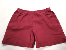 Unknown Brand Shorts see measurements Burgundy. Elastic Waist. Stretchy.