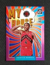 2021-22 DONRUSS OPTIC SCOTTIE BARNES MY HOUSE PINK PRIZM RC INSERT /25