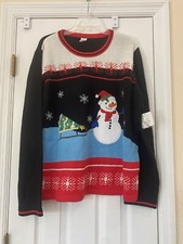 Holiday Time Nwt Woman s Christmas Sweater XXL
