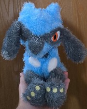 Pokemon Riolu Fluffy Kawaii Plush Doll 23cm 2025 Japan Crane Game Prize